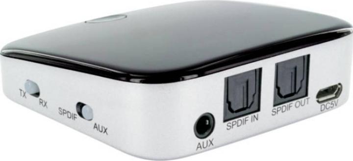 Actual product image Schwaiger Bluetooth 4.1 LiPo Black/Silver (Transmitter & Receiver)