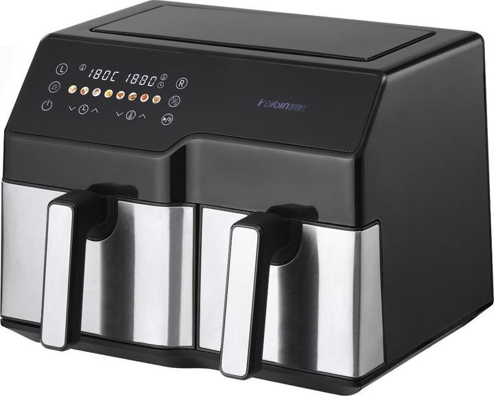 Actual product image Extralink Home Hot air fryer SJ-1000 10L EU | Hot air fryer | (6L+4L) 2500W