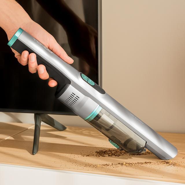 Produktbild Cecotec Conga Rockstar Micro+ Kabelloser Staubsauger Grau Beutellos