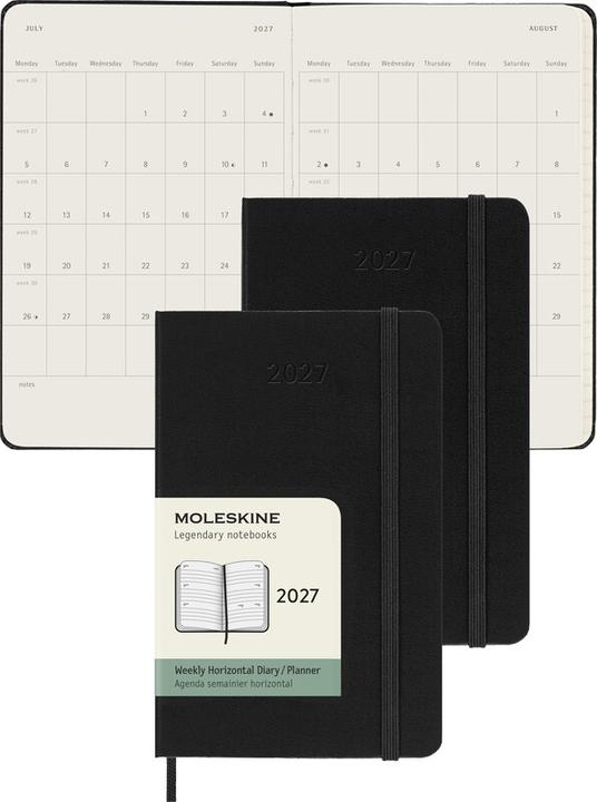 Actual product image Moleskine Pocket agenda (9 x 14 cm, 1 week / 2 pages)