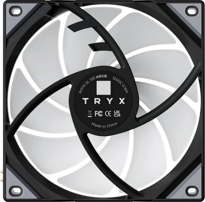 Image du produit TRYX ROTA SL ARGB Lüfter - 120mm, schwarz (120 mm, 1x)