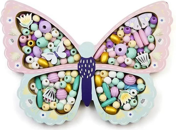 Sycomore Coffret Perles Bois Papillon (Fr-De-It)