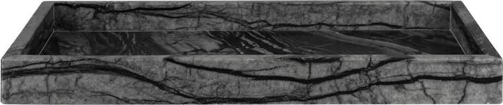 Actual product image Mette Ditmer MARBLE deco tray - Black