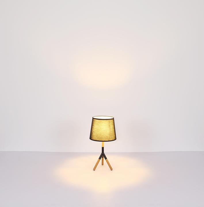 Actual product image Globo Table lamp Tl black matt 1xE27 (E27)