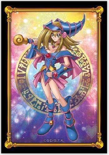 Actual product image Konami Yu-Gi-Oh! Proteggi Carte 50 Bustine Dark Magician Girl