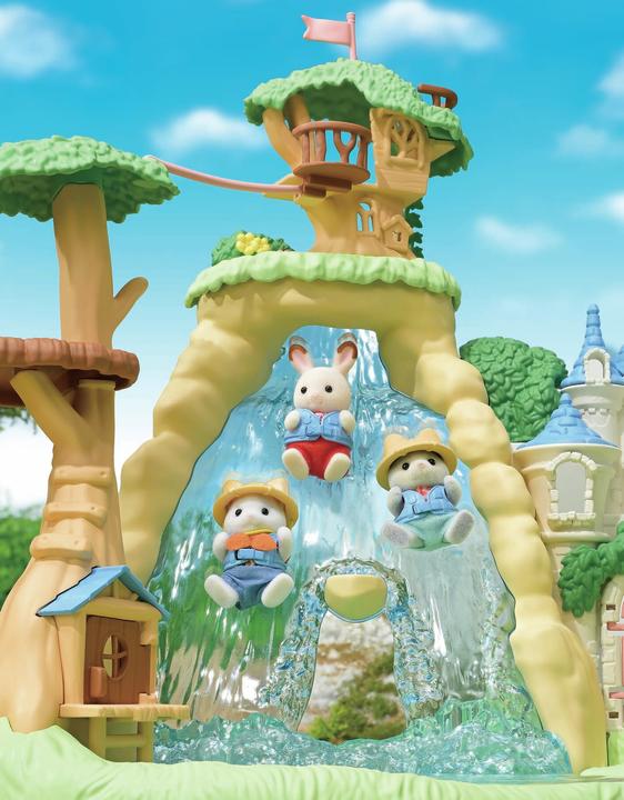Produktbild Sylvanian Families Abenteuerspielplatz Wasserfall