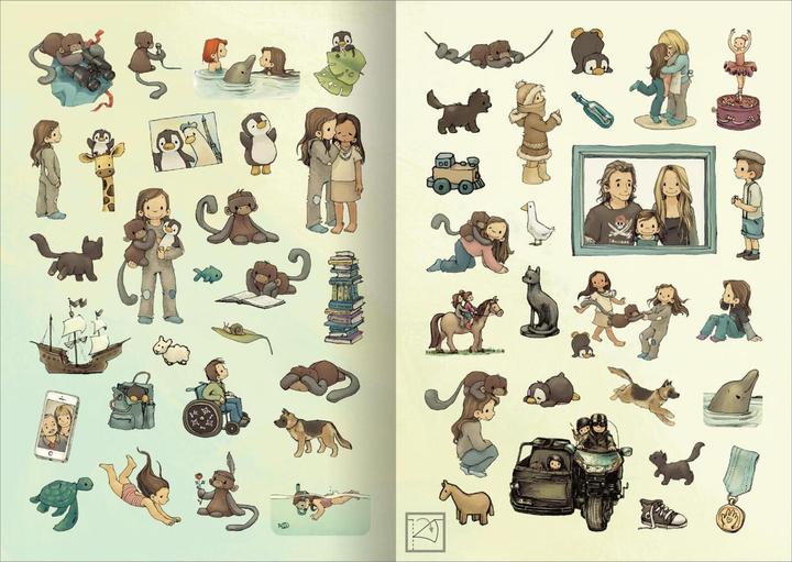 Actual product image Balsmeyer:Anouk - Sticker booklet