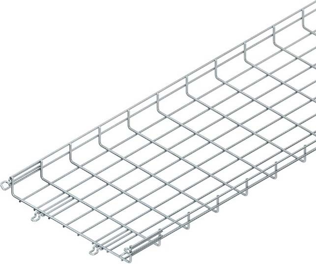 Immagine prodotto Niedax NIE MTC 54.400 V Vasca portacavi a rete U-fo con connettore annesso 54x400x3000mm Acciaio CITO