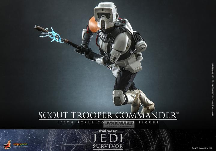 Actual product image Hot Toys Star Wars: Jedi Survivor figurine Videogame Masterpiece 1/6 Scout Trooper Commander
