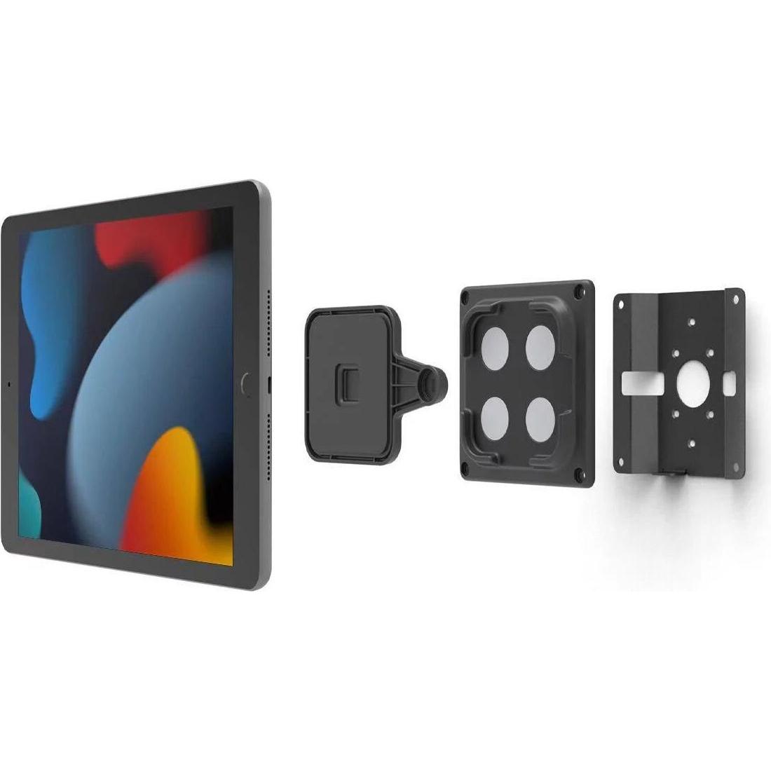 Compulocks Magnetic iPad/Tablet Glass Mount, Tablet Halterung, Schwarz
