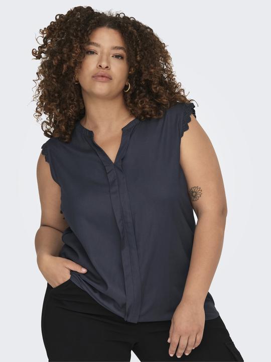 Actual product image Only Loose Curvy Top without Sleeves (48)