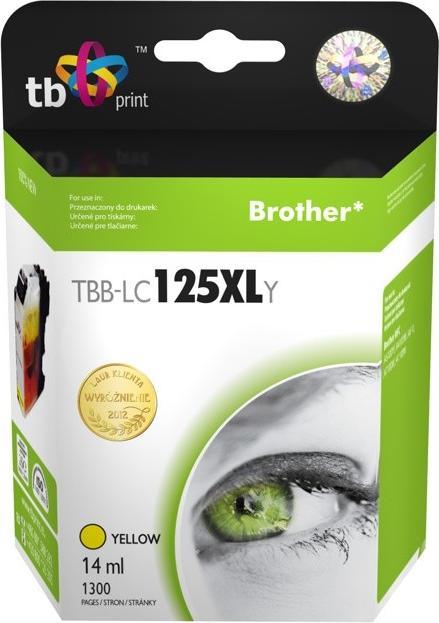Image du produit Tusz do Brother LC125XL TBB-LC125XLY YE (Y)