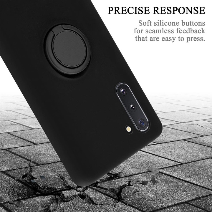 Actual product image Cadorabo TPU Liquid Ring Silicone Case Cover (Samsung Galaxy Note 10)