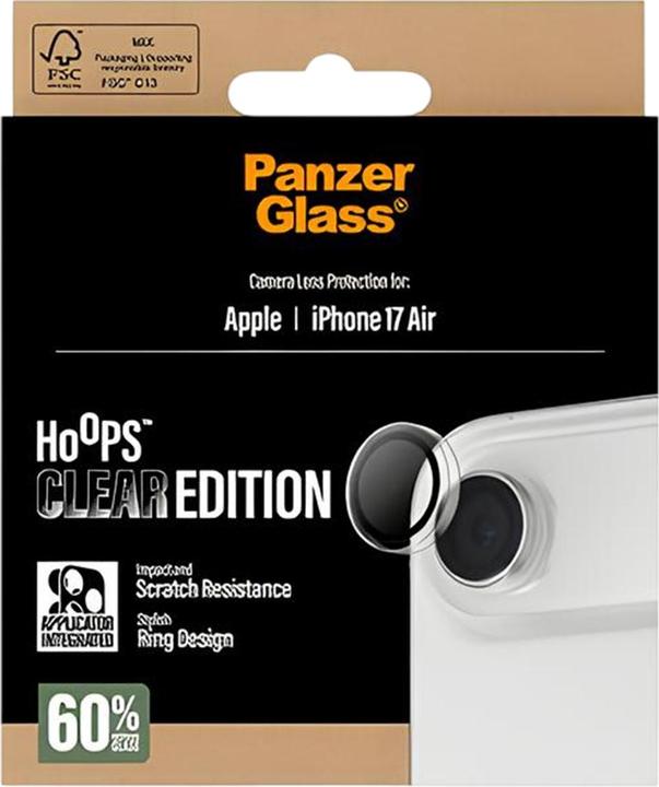 Actual product image PanzerGlass Hoops Camera Lens Protector (1 Piece, Apple iPhone Air)