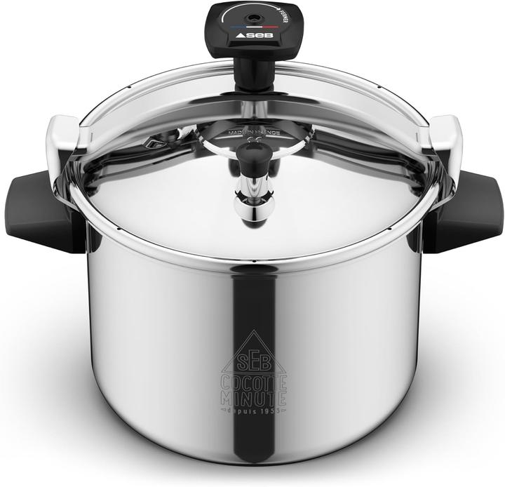 Actual product image SEB P0534900 Pressure Cooker 9 l Stainless Steel (Steam cooker, Stainless steel)