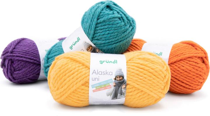 Actual product image Gründl Alaska uni, 100 g (75 m)