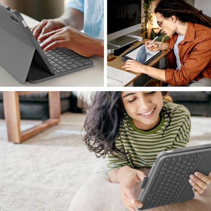 Produktbild Logitech Slim Folio (DE, iPad 2022 (10. Gen))