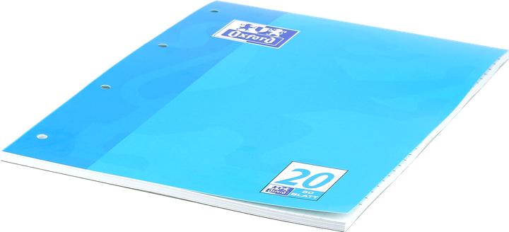 Actual product image Oxford School notepad, A4, ruling 20 (A4, Plain, Hardcover)