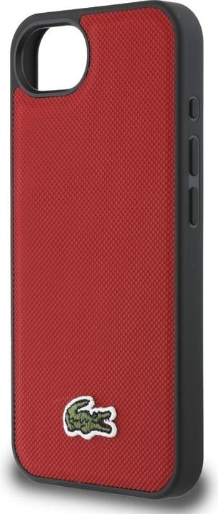 Image du produit Lacoste ase Iconic Petit Pique Woven Logo MagSafe for iPhone 16e red (Apple iPhone 16e, Apple iPhone 17e)