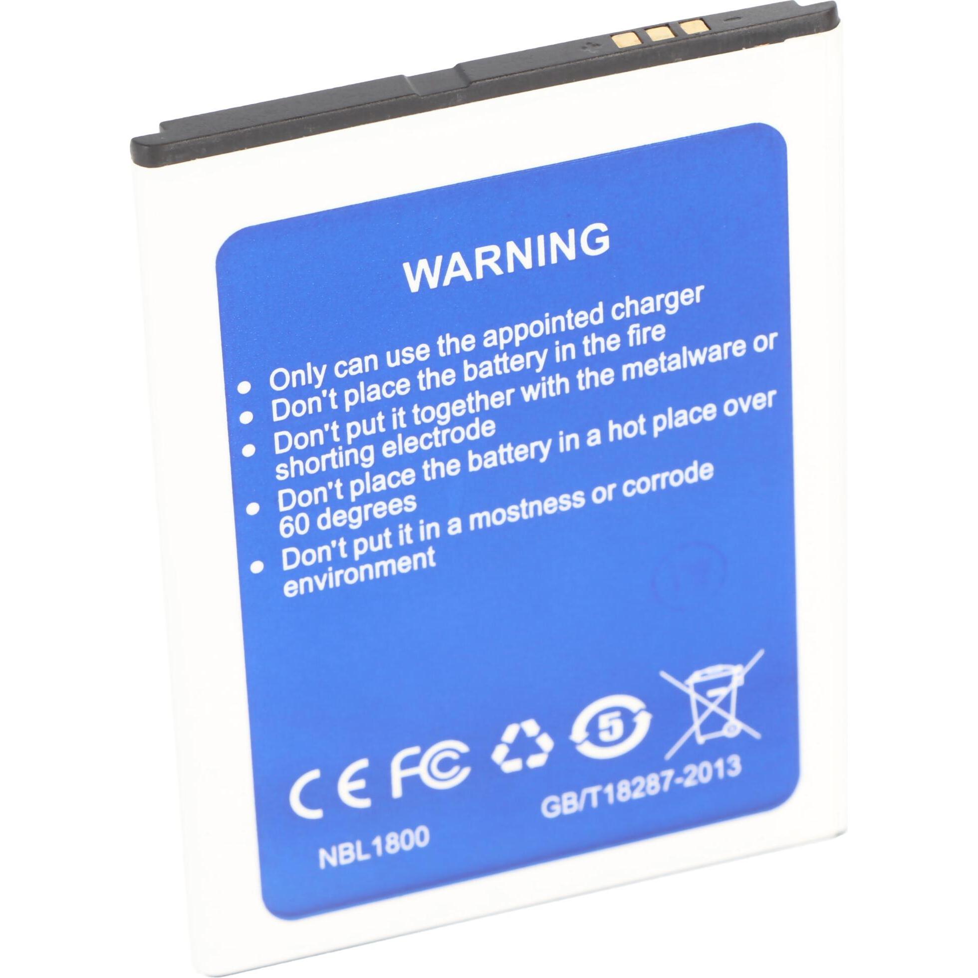 XCell Akku für HomTom HT30 / HT30 Pro, 3000mAh, Abmessungen ca. 84,8 x 62 x 4mm, Smartphone Akku