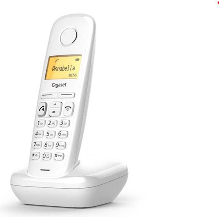 Actual product image Gigaset WIRELESS LANDLINE PHONE A270 WHITE (S30852-H2812-D202)