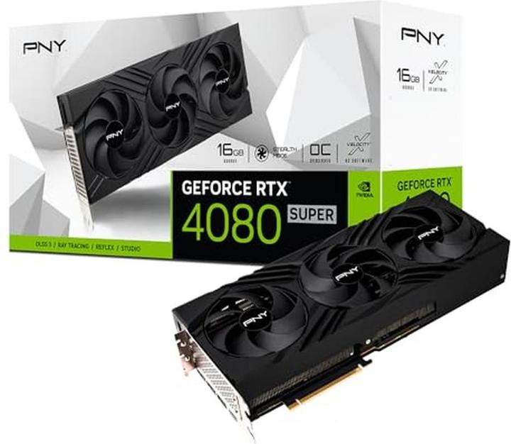 Produktbild PNY GeForce RTX 4080 SUPER 16GB VERT OC (16 GB)