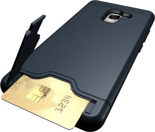 Actual product image MU Classic Hard and soft plastic cover with kickstand (Samsung Galaxy A8 (2018))