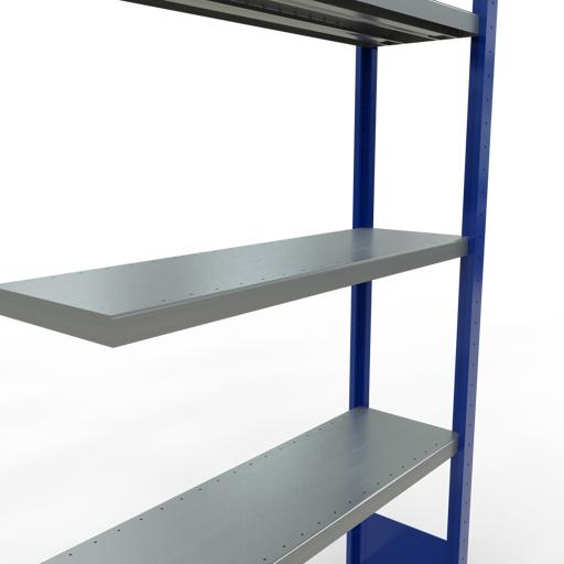 Actual product image Schulte Lagertechnik MULTIplus250 boltless add-on bay system with length bolts