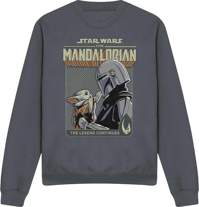 Actual product image Star Wars Unisex Adult Legend Continues Grogu Sweatshirt (XL)