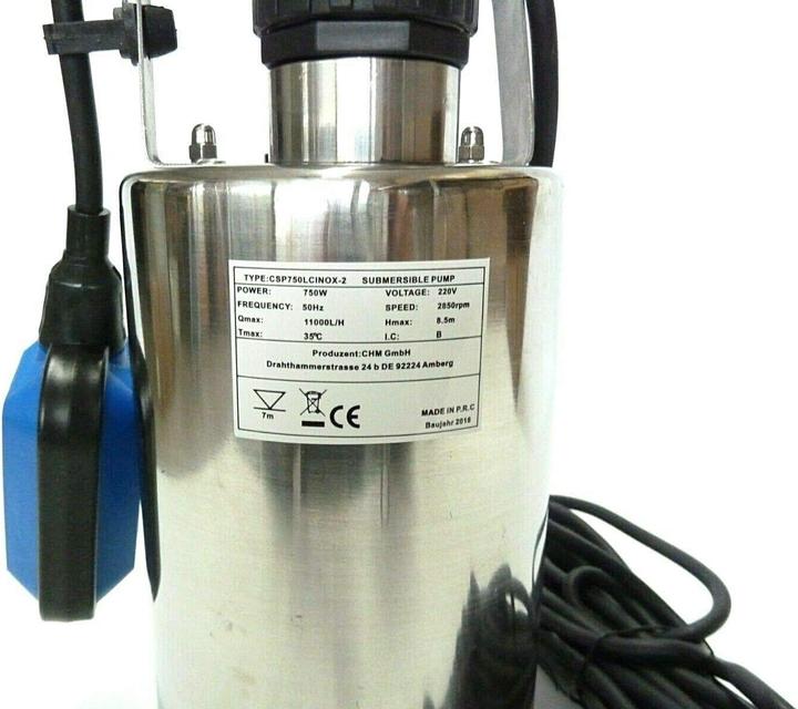 Produktbild CHM Flachsaugende Tauchpumpe (Klarwasserpumpe)