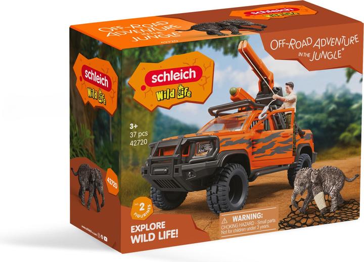 Image du produit Schleich Véhicule d'aventure dans la jungle