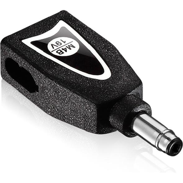 Intertech Inter-Tech Adapter Argus USN90-UCB M4B 19 V 4,8x1,7x12mm, Notebook Ersatzteile, Schwarz, Silber