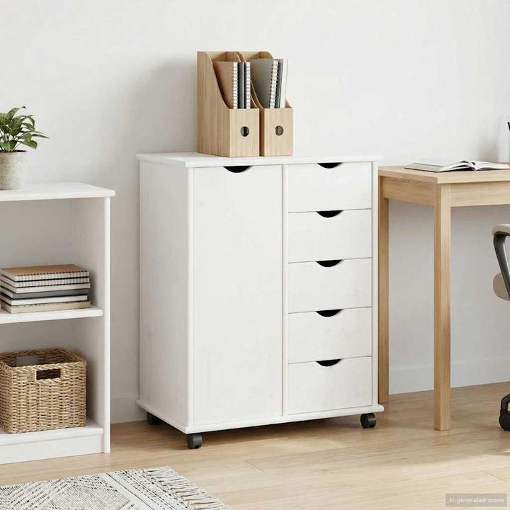 Produktbild vidaXL Rollschrank (63.50 x 39 x 79 cm)