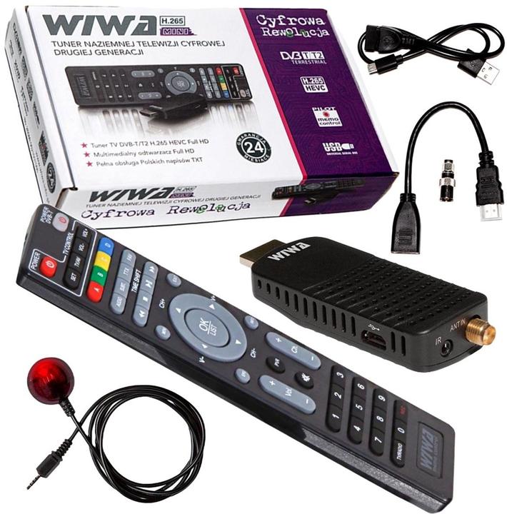 Produktbild Wiwa Tuner TV H.265 Mini (DVB-T, DVB-T2, CI+-Schacht)