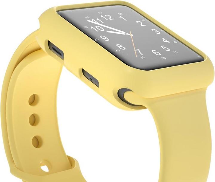 Produktbild Cover-Discount Apple Watch 42mm - Gummi Schutz Case gelb