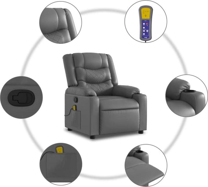 Actual product image VidaXL Massage-Relaxsessel