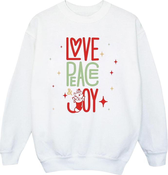 Image du produit Disney - Sweat THE ARISTOCATS MARIE LOVE PEACE JOY - Garçon (128)