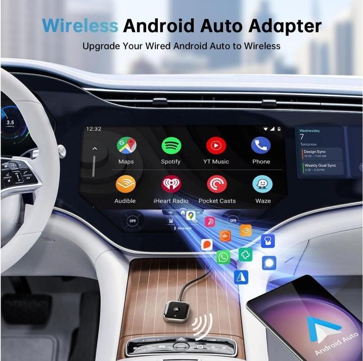 Actual product image PowerGuard Wireless Android Auto Adapter