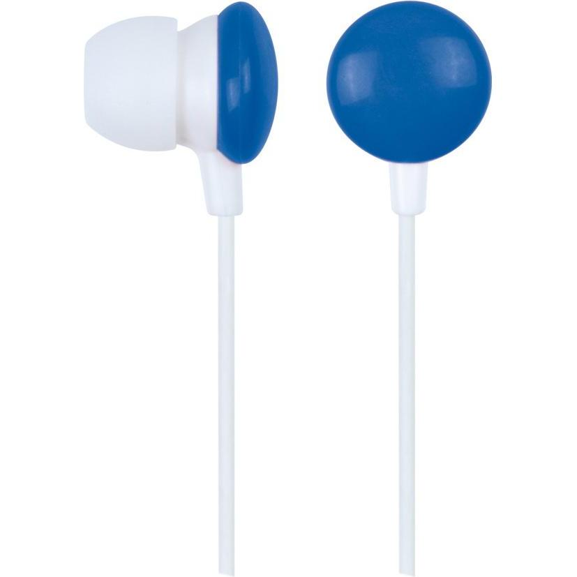 Gembird MHP-EP-001-B Stereo In- (Kabelgebunden), Kopfhörer, Blau, Weiss