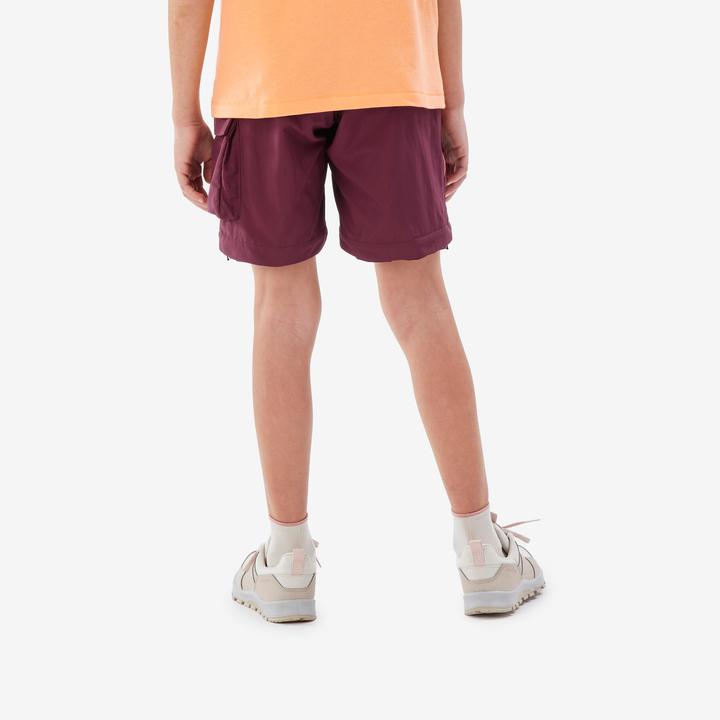 Immagine prodotto Quechua Zip-Off-Hose Kinder Gr. 123–172 Wandern - MH500 bordeaux