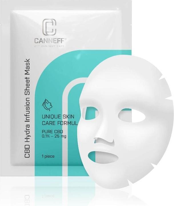 Actual product image Canneff CBD Hydra Infusion Sheet Mask