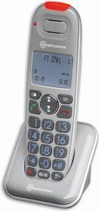 Produktbild amplicom ms PowerTel 2701 Schnurloses Seniorentelefon LC-Display Grau (ATL1420876)