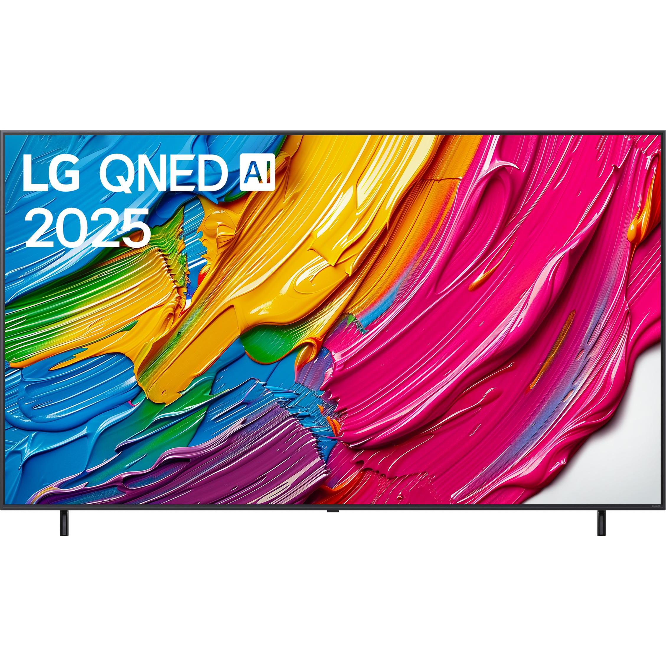LG 86QNED80A6A (86", QNED80, QNED, 4K, 2025), TV, Schwarz