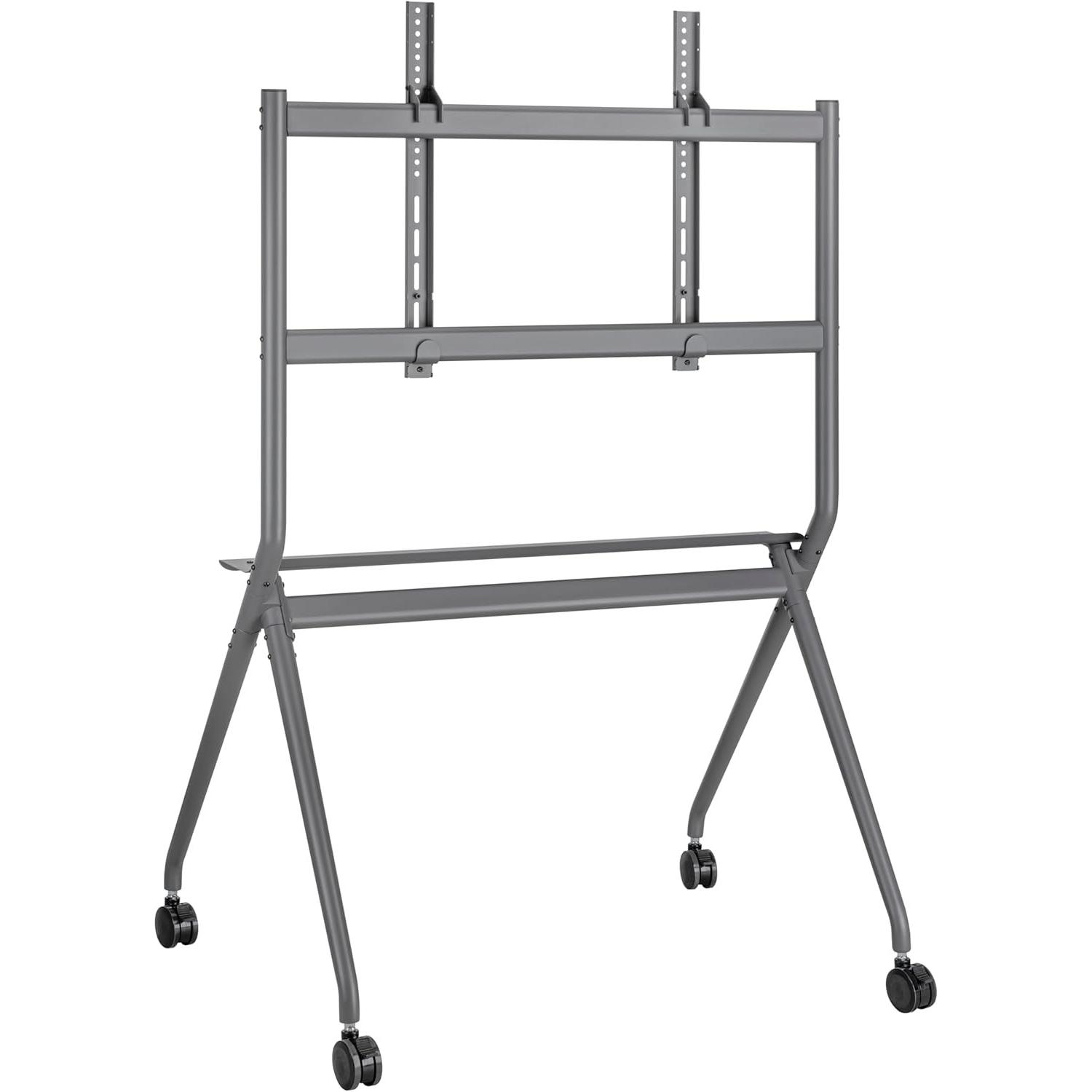 Ewent SOPORTE RESISTENTE TV 50-86 POLLICI VESA MAX. 800X600 MAX. 120KG (120 kg, 50" - 86"), Piedistallo TV, Nero