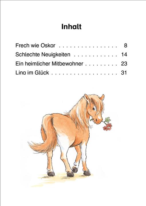 Produktbild Leselöwen 1. Klasse - Das neue Pferd in der Reitschule (Deutsch, Eva Hierteis, Franziska Harvey, Loewe Erstlesebücher, 2021)