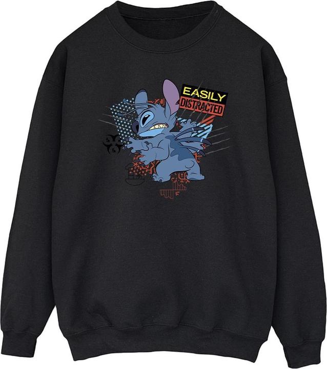 Produktbild Disney Lilo And Stitch Easily Distracted Sweatshirt (S)