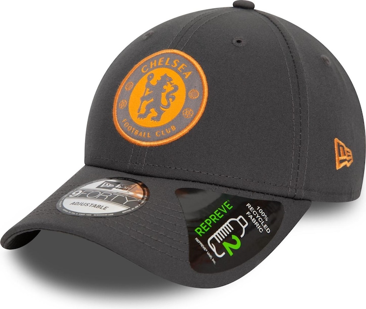 Produktbild New Era 9Forty Strapback Cap - Repreve FC Chelsea Charcoal
