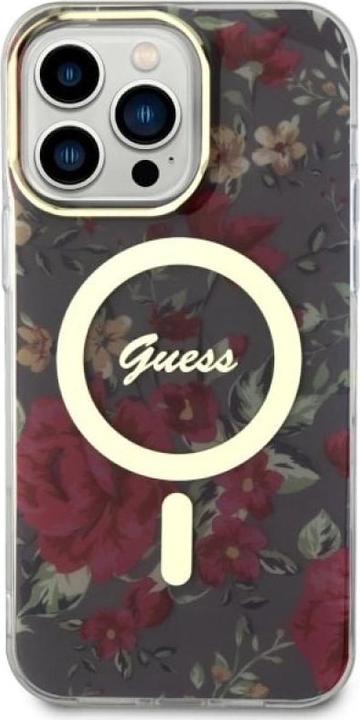 Produktbild Guess iPhone 14 Pro Max 6.7 hardcase Flower MagSafe (Apple iPhone 14 Pro Max)