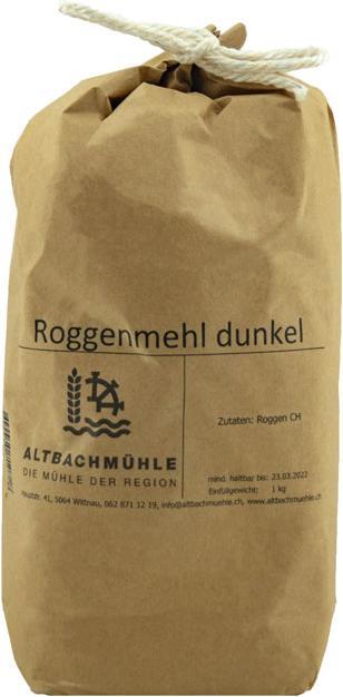 Altbachmühle Farine de seigle foncée (1000 g)