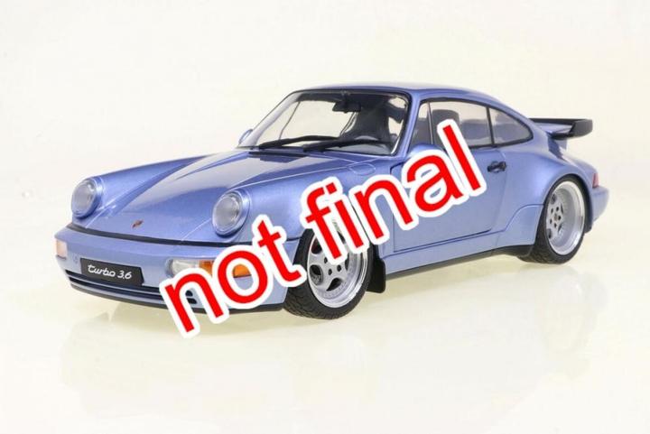 Actual product image Solido 911 (964) Turbo 1990